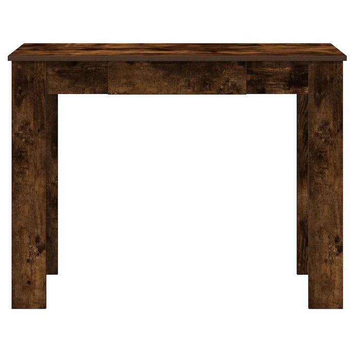 Birou, stejar fumuriu,100x45x75 cm, lemn prelucrat - WALTI WALTI