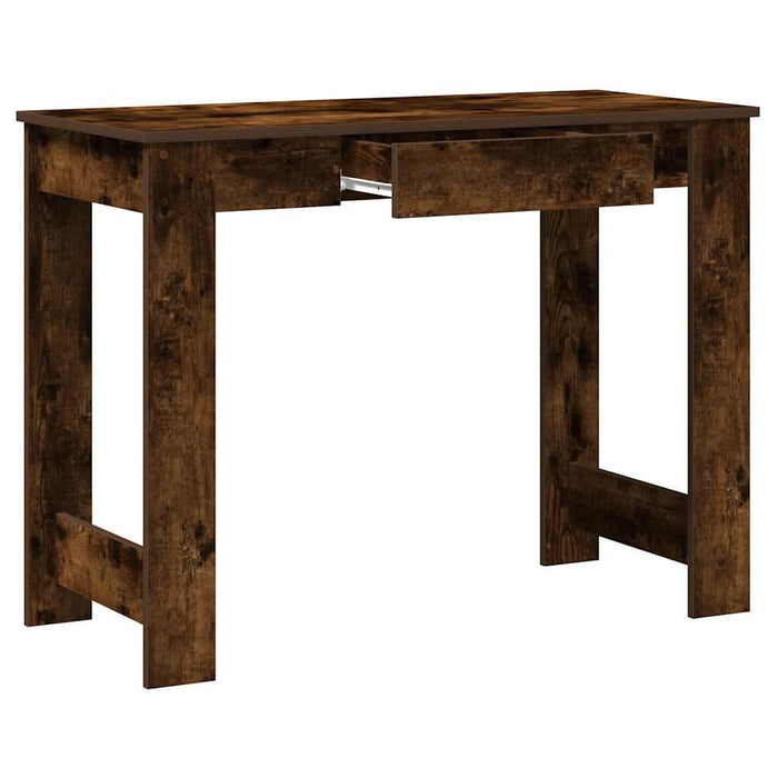 Birou, stejar fumuriu,100x45x75 cm, lemn prelucrat - WALTI WALTI