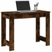 Birou, stejar fumuriu,100x45x75 cm, lemn prelucrat - WALTI WALTI