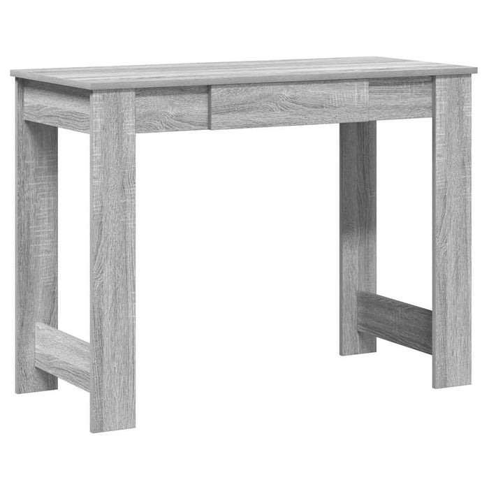 Birou Gri Sonoma 100x45x75 cm lemn prelucrat - WALTI WALTI