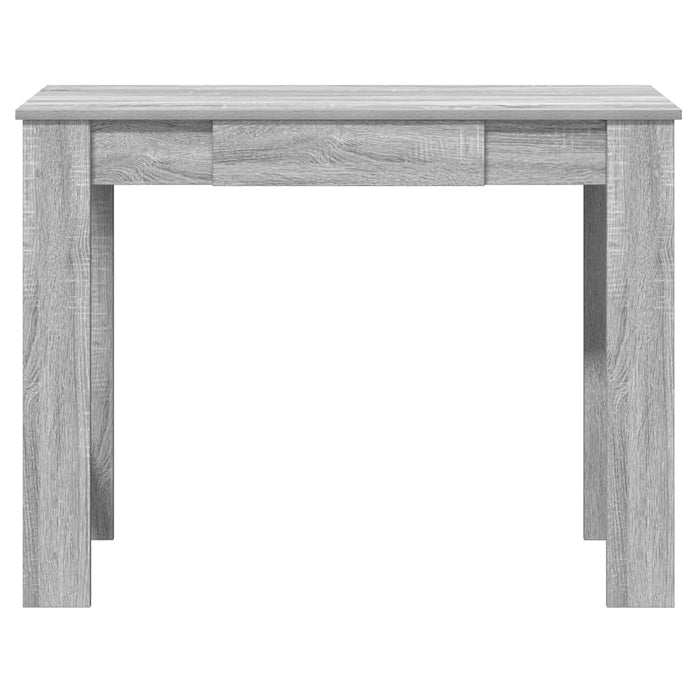 Birou Gri Sonoma 100x45x75 cm lemn prelucrat - WALTI WALTI