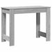 Birou Gri Sonoma 100x45x75 cm lemn prelucrat - WALTI WALTI