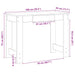 Birou din lemn vechi 100x45x75 cm din lemn prelucrat - WALTI WALTI