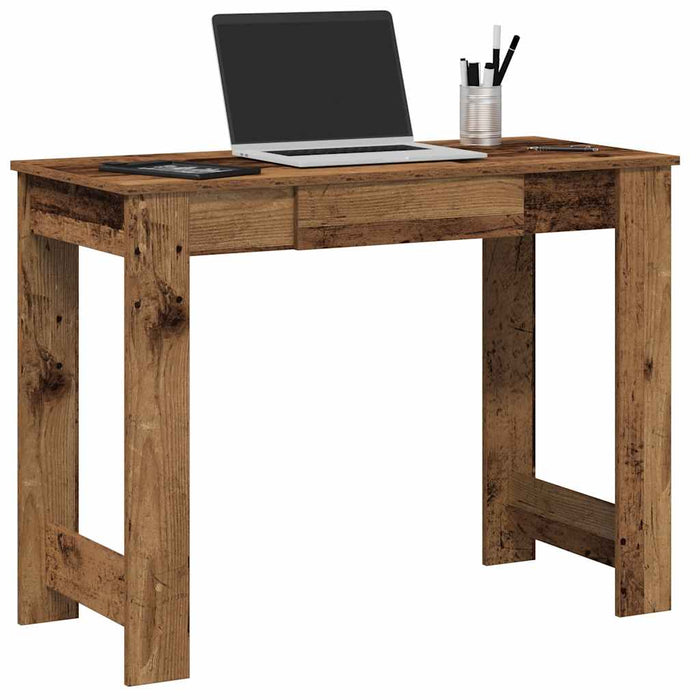 Birou din lemn vechi 100x45x75 cm din lemn prelucrat - WALTI WALTI