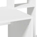 Birou cu rafturi, alb, 100x45x140 cm, lemn compozit - WALTI WALTI