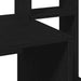 Birou cu rafturi, negru, 100x45x140 cm, lemn compozit - WALTI WALTI