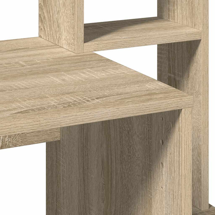 Birou cu rafturi, stejar sonoma, 100x45x140 cm, lemn compozit - WALTI WALTI