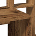 Birou cu rafturi, lemn vechi, 100x45x140 cm, lemn prelucrat - WALTI WALTI