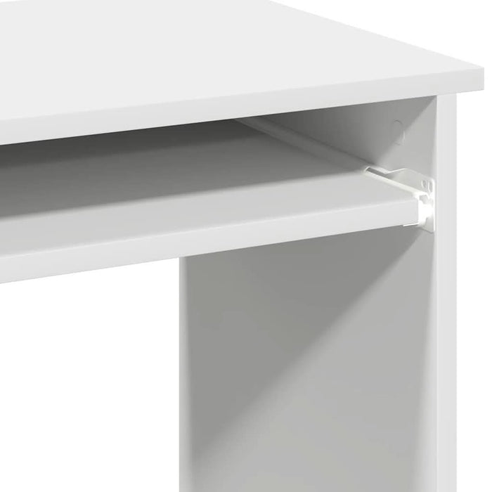 Birou cu rafturi, alb, 84x40x78 cm, PAL - WALTI WALTI
