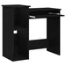 Birou cu rafturi, negru, 84x40x78 cm, PAL - WALTI WALTI