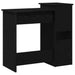 Birou cu rafturi, negru, 84x40x78 cm, PAL - WALTI WALTI
