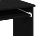 Birou cu rafturi, negru, 84x40x78 cm, PAL - WALTI WALTI