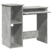 Birou cu rafturi, gri beton, 84x40x78 cm, PAL - WALTI WALTI