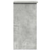 Birou cu rafturi, gri beton, 84x40x78 cm, PAL - WALTI WALTI