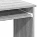 Birou cu rafturi, gri sonoma, 84x40x78 cm, lemn compozit - WALTI WALTI
