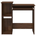 Birou cu rafturi, stejar maro, 84x40x78 cm, lemn compozit - WALTI WALTI