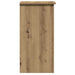 Birou cu rafturi stejar artizanal 84x40x78 cm, lemn prelucrat - WALTI WALTI