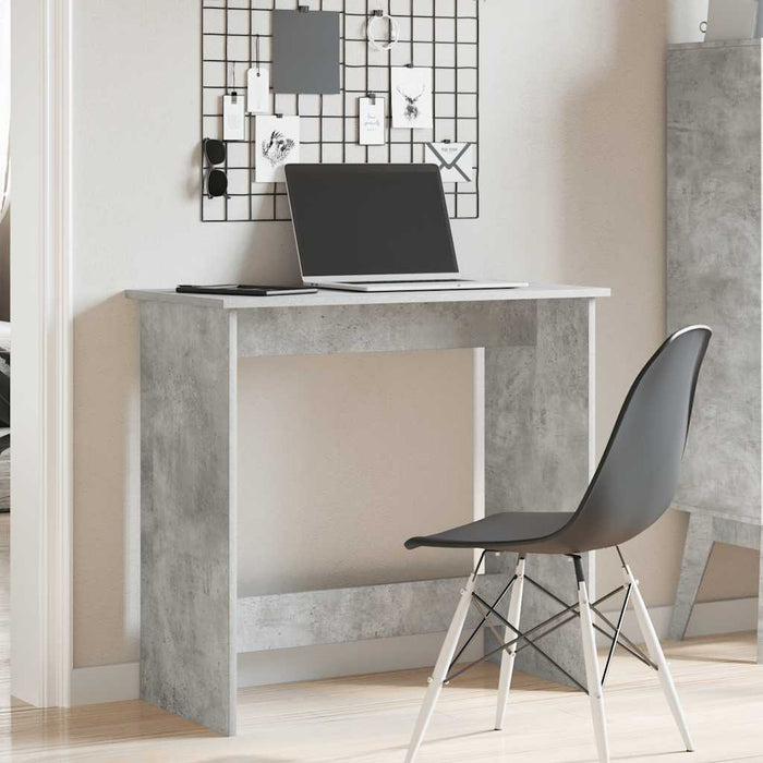 Birou, gri beton, 80 x 40 x 75 cm, PAL - WALTI WALTI