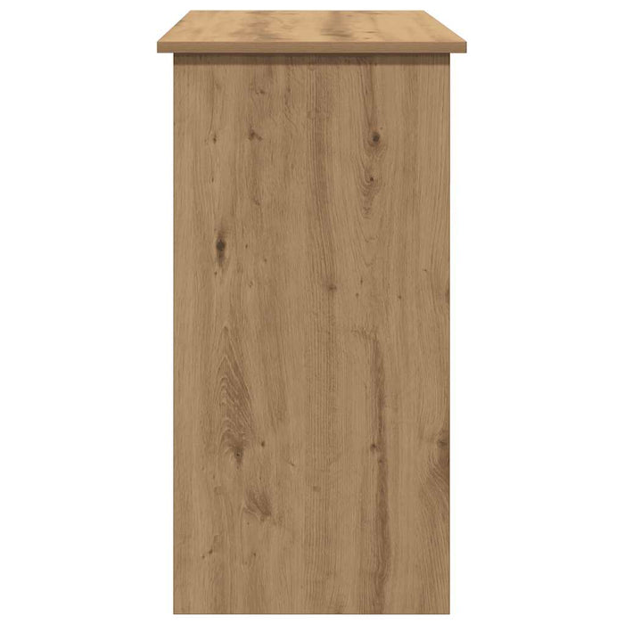Birou, stejar artizanal, 80x40x75 cm, lemn prelucrat - WALTI WALTI