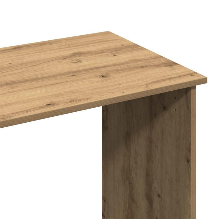 Birou, stejar artizanal, 80x40x75 cm, lemn prelucrat - WALTI WALTI