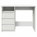 Birou, alb, 102x50x75 cm, lemn prelucrat - WALTI WALTI