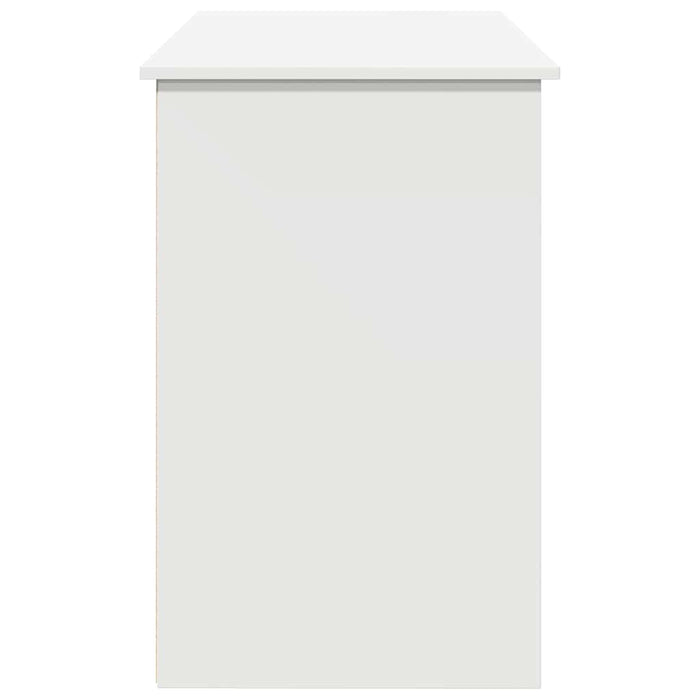 Birou, alb, 102x50x75 cm, lemn prelucrat - WALTI WALTI