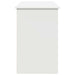 Birou, alb, 102x50x75 cm, lemn prelucrat - WALTI WALTI