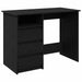 Birou, negru, 102x50x75 cm, lemn prelucrat - WALTI WALTI