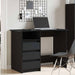 Birou, negru, 102x50x75 cm, lemn prelucrat - WALTI WALTI