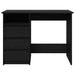 Birou, negru, 102x50x75 cm, lemn prelucrat - WALTI WALTI