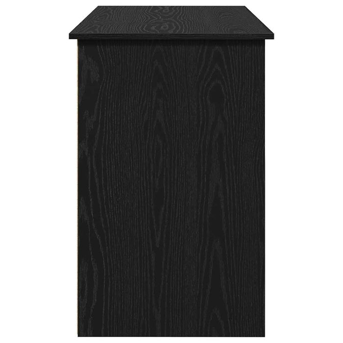 Birou, negru, 102x50x75 cm, lemn prelucrat - WALTI WALTI