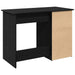 Birou, negru, 102x50x75 cm, lemn prelucrat - WALTI WALTI
