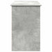 Birou, gri beton, 102x50x75 cm, lemn compozit - WALTI WALTI