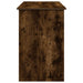 Birou, stejar afumat, 102x50x75 cm, lemn compozit - WALTI WALTI
