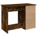 Birou, stejar afumat, 102x50x75 cm, lemn compozit - WALTI WALTI