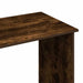 Birou, stejar afumat, 102x50x75 cm, lemn compozit - WALTI WALTI