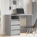 Birou, gri sonoma, 102x50x75 cm, lemn compozit - WALTI WALTI