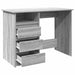 Birou, gri sonoma, 102x50x75 cm, lemn compozit - WALTI WALTI