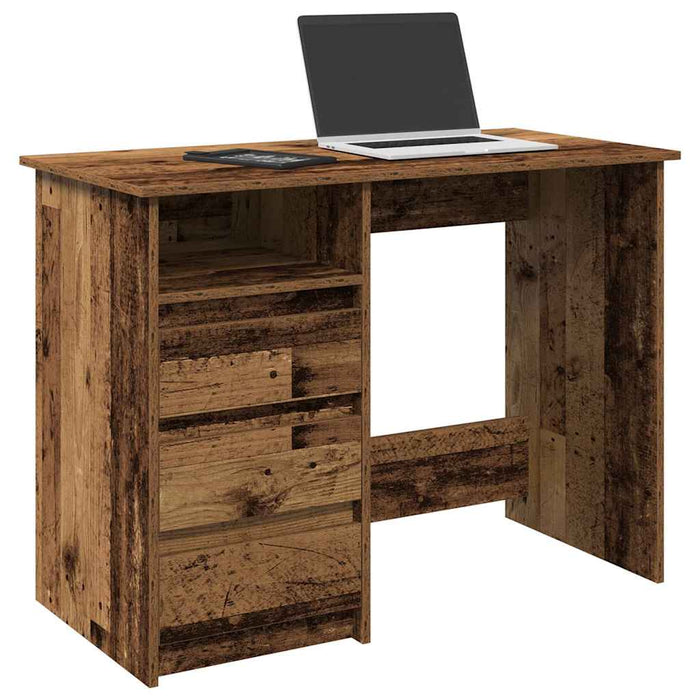 Birou din lemn vechi 102x50x75 cm din lemn prelucrat - WALTI WALTI