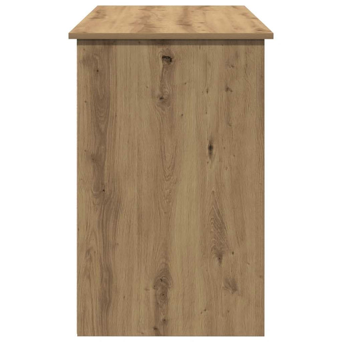 Birou, stejar artizanal, 102x50x75 cm, lemn compozit - WALTI WALTI