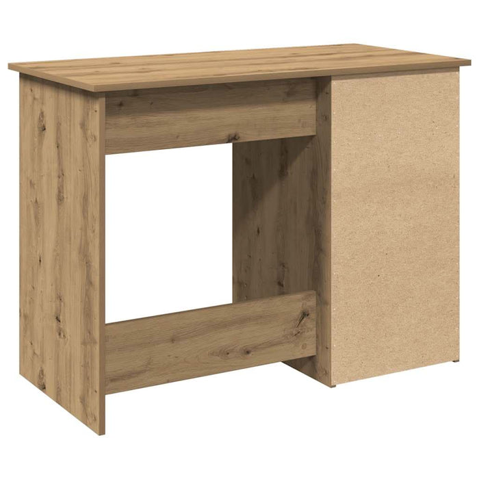 Birou, stejar artizanal, 102x50x75 cm, lemn compozit - WALTI WALTI