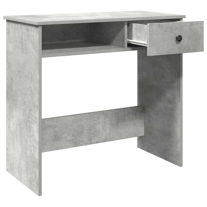 Birou, gri beton, 80 x 40 x 75 cm, PAL - WALTI WALTI