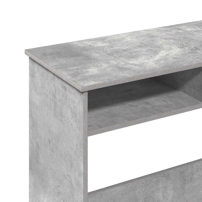 Birou, gri beton, 80 x 40 x 75 cm, PAL - WALTI WALTI