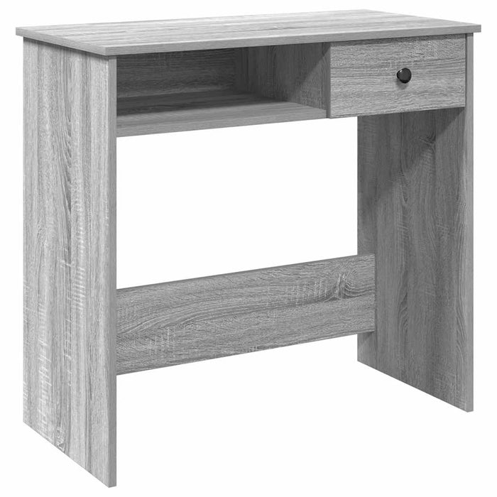 Birou Gri Sonoma 80x40x75 cm lemn prelucrat - WALTI WALTI