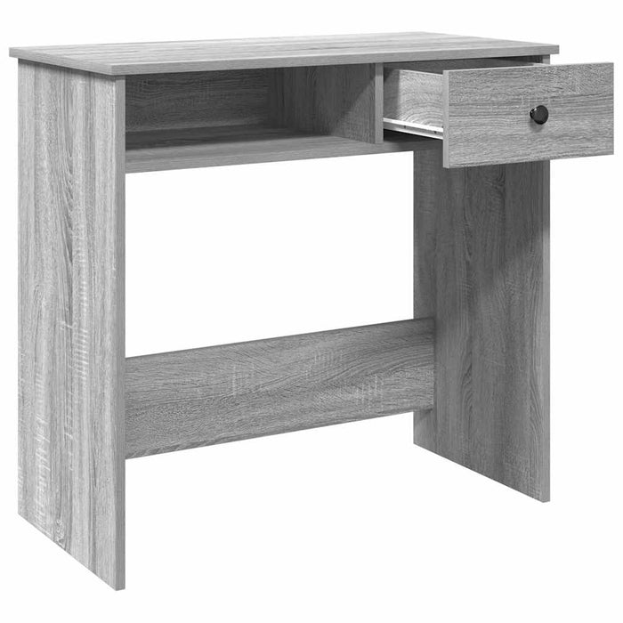Birou Gri Sonoma 80x40x75 cm lemn prelucrat - WALTI WALTI
