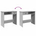 Birou Gri Sonoma 80x40x75 cm lemn prelucrat - WALTI WALTI