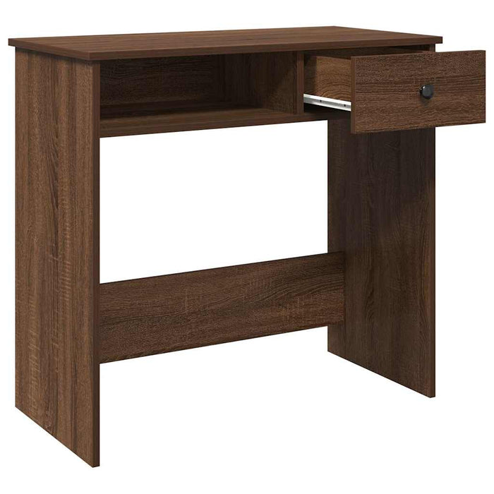 Birou Stejar maro 80x40x75 cm Lemn prelucrat - WALTI WALTI