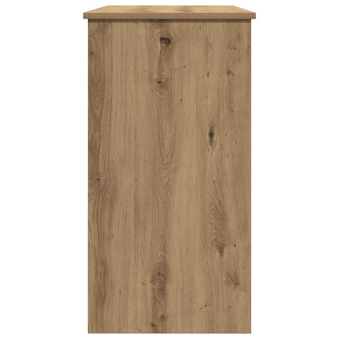 Birou, stejar artizanal, 80x40x75 cm, lemn prelucrat - WALTI WALTI