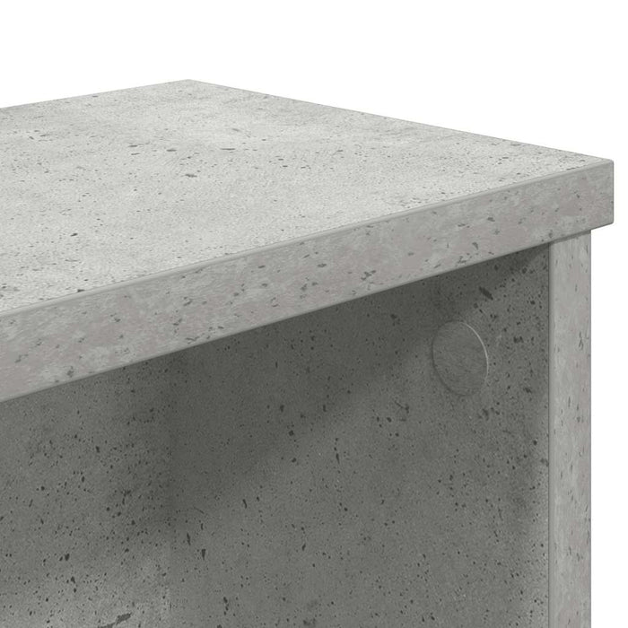 Suport de bucătărie stivuibil Beton Gri Lemn de prelucrare - WALTI WALTI