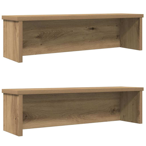 Rafturi de bucătărie stivuibile 2 buc Stejar Artisan 50x15x16cm - WALTI WALTI
